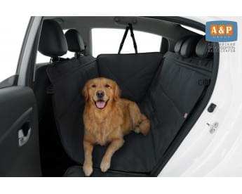 Автогамак Happy Dog (Хэппи Дог). Цельный. Цвет: черный.