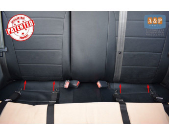 Система крепления дна автогамака за скобы Isofix (Изофикс).